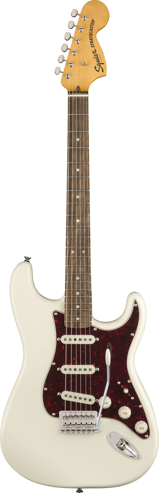 SQUIER STRATOCASTER LRL OLYMPIC WHITE