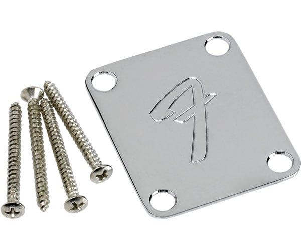 FENDER 4-BOLT VINTAGE-STYLE NECK PLATE 