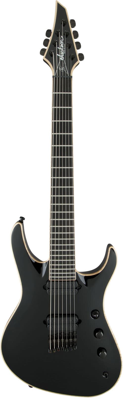 JACKSON GUITARS USA SIGNATURE CHRIS BRODERICK SOLOIST HT7 EBO, GLOSS BLACK