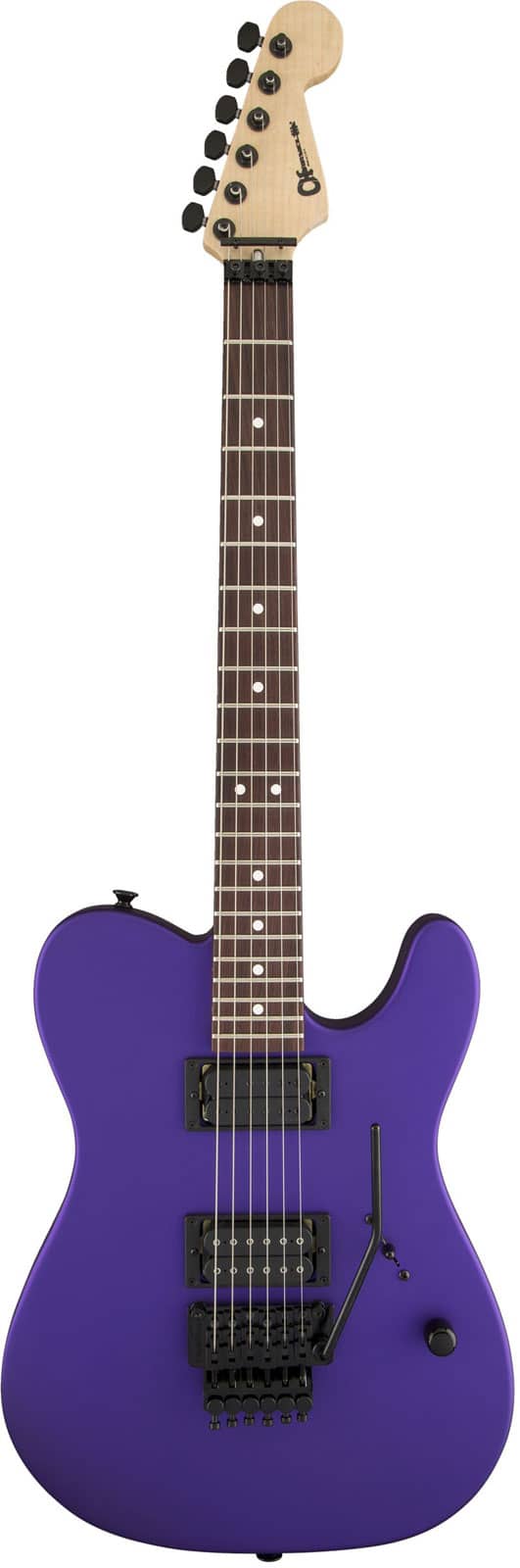 CHARVEL CHARVEL USA SELECT SAN DIMAS STYLE 2 HH FR RW, SATIN PLUM