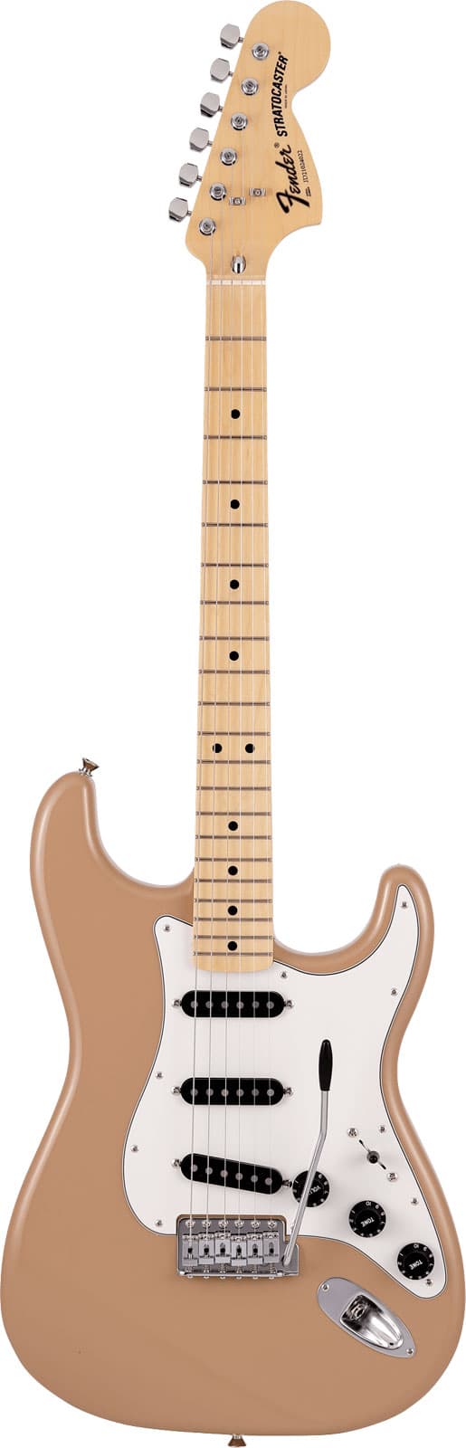 FENDER MIJ LTD STRATOCASTER MN SAHARA TAUPE