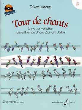 BILLAUDOT JOLLET JEAN-CLEMENT - TOUR DE CHANTS VOL.2 + CD