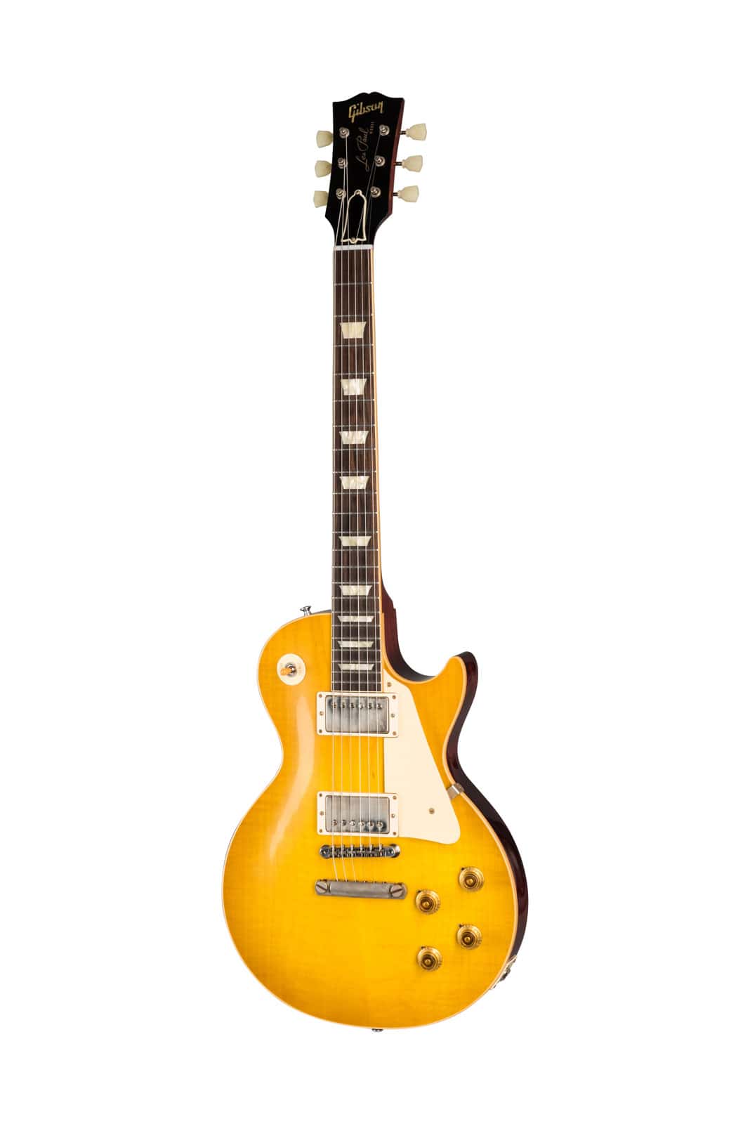 GIBSON CUSTOM LES PAUL STANDARD 1958 REISSUE VOS LEMON BURST CS HRC