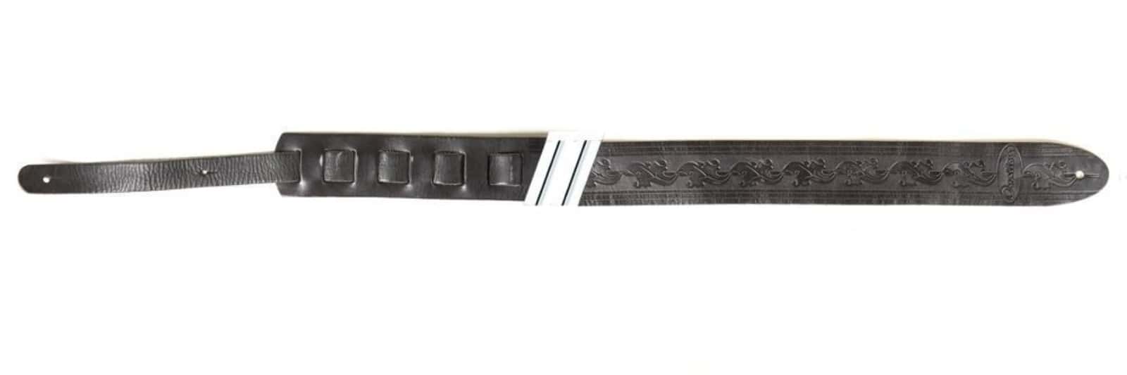 OVATION PREMIUM LEATHER GUITAR STRAP WET SAND 