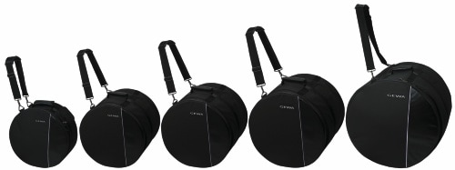 GEWA GIG BAG SET FOR DRUM SETS PREMIUM 22X18, 12X10, 13X11, 16X16, 14X6,5