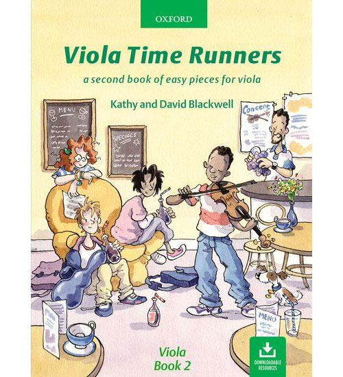 OXFORD UNIVERSITY PRESS BLACKWELL KATHY & DAVID - VIOLA TIME RUNNERS + DOWNLOADABLE AUDIO - VIOLA