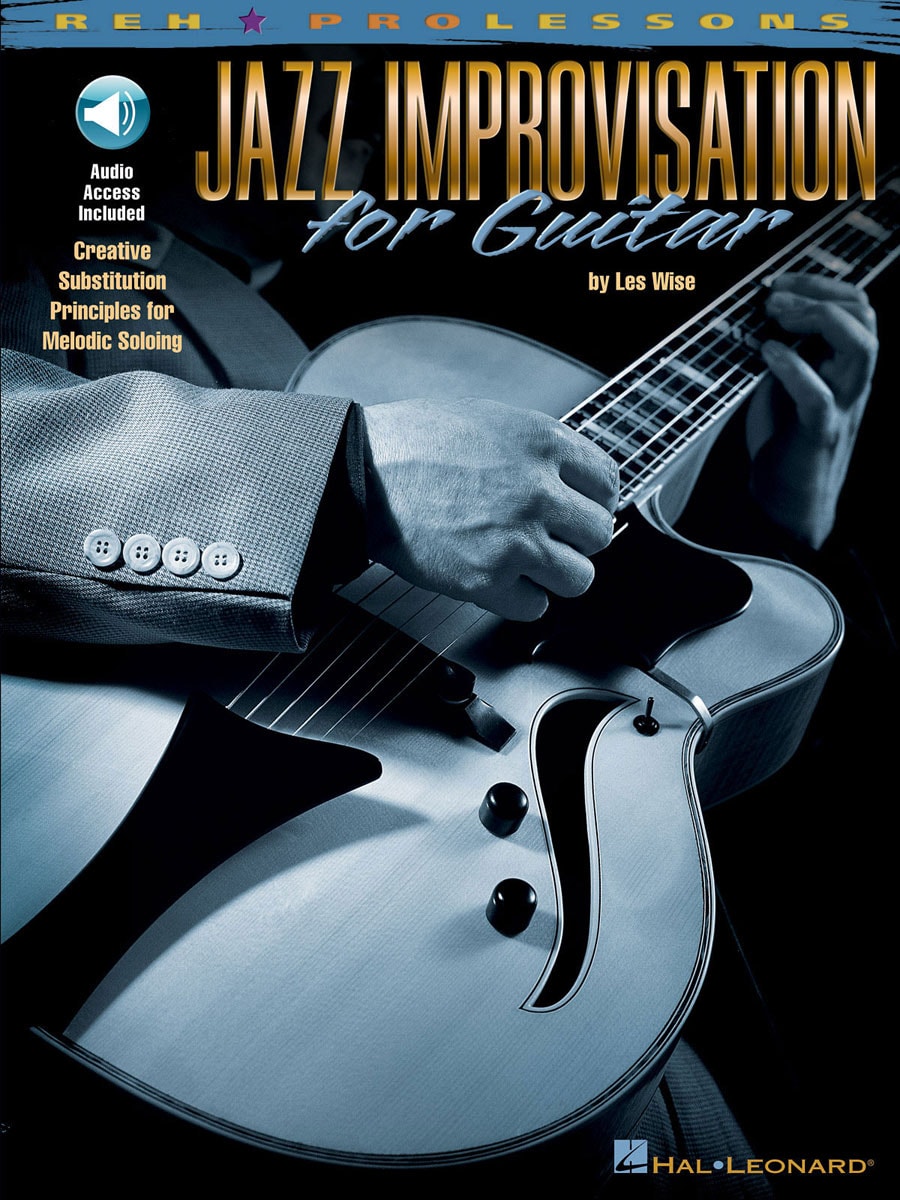 HAL LEONARD WISE LES - JAZZ IMPROVISATION FOR GUITAR + AUDIO TRACKS - GUITAR TAB