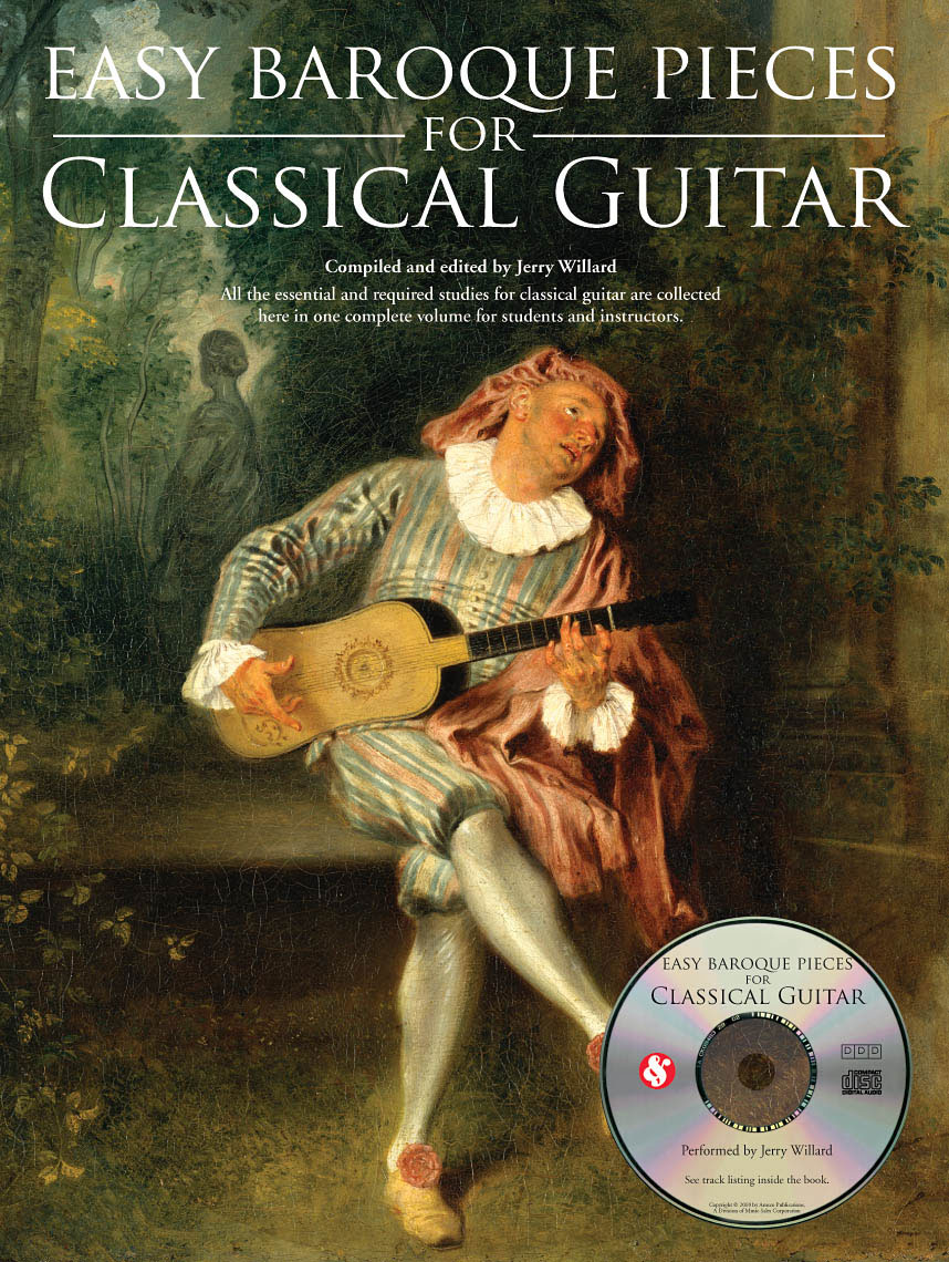 MUSIC SALES EASY PIECES FOR BAROQUE + AUDIO TRACKS - GUITAR