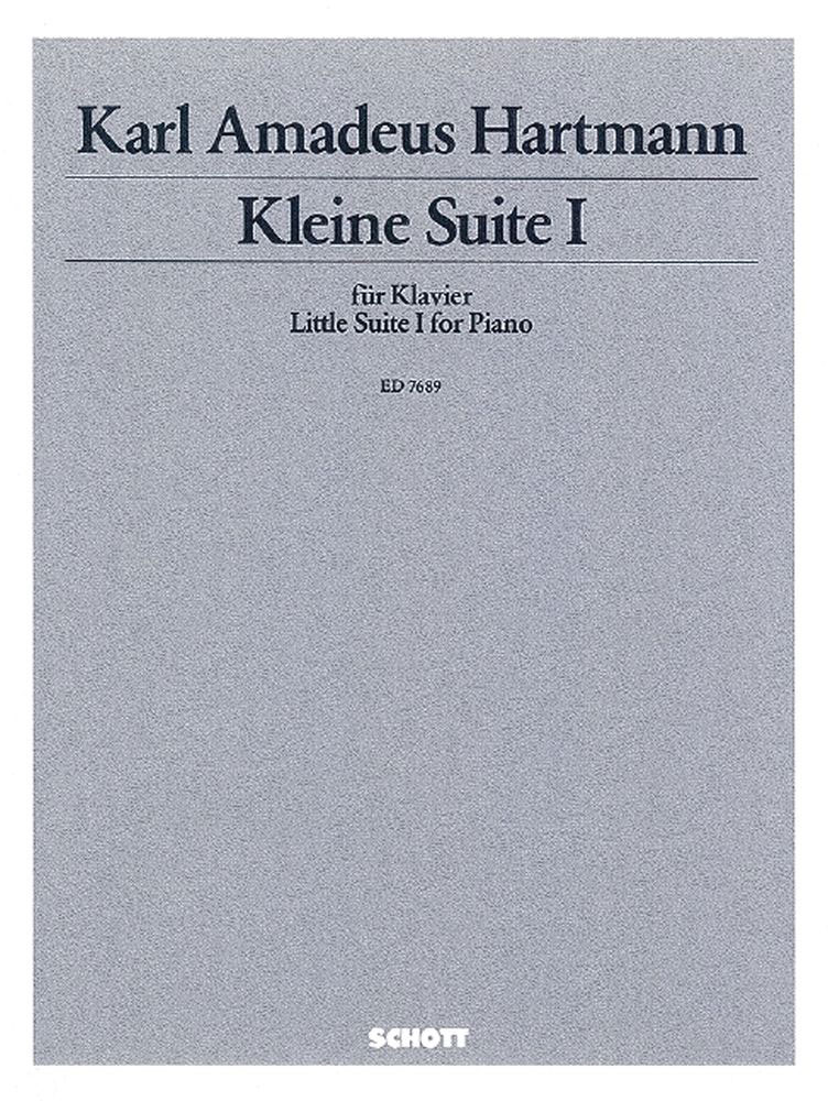 SCHOTT HARTMANN KARL AMADEUS - LITTLE SUITE I - PIANO