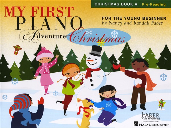 HAL LEONARD MY FIRST PIANO ADVENTURE CHRISTMAS BOOK A PRE-READING - PIANO SOLO