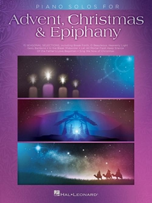 HAL LEONARD PIANO SOLOS FOR ADVENT, CHRISTMAS & EPIPHANY 