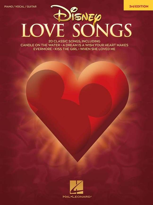 HAL LEONARD DISNEY LOVE SONGS (3RD EDITION) - PVG 