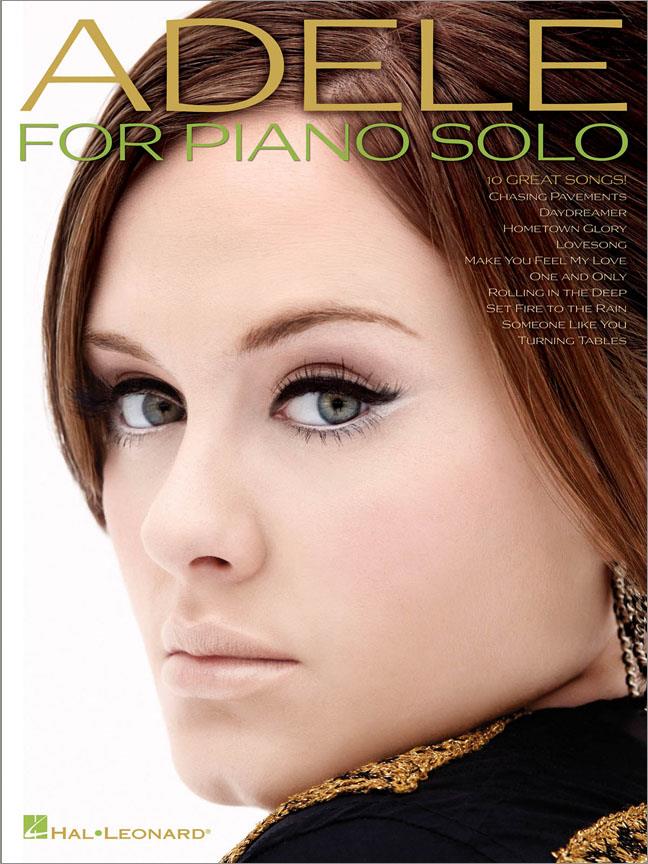 HAL LEONARD ADELE - ADELE FOR PIANO SOLO 