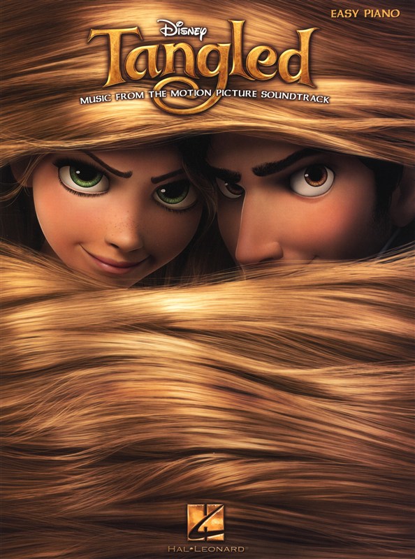 HAL LEONARD TANGLED MUSIC FROM THE MOTION PICTURE SOUNDTRACK EASY - PIANO SOLO