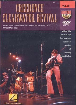 HAL LEONARD CREEDENCE CLEARWATER REVIVAL - GUITAR PLAY ALONG VOL.20 