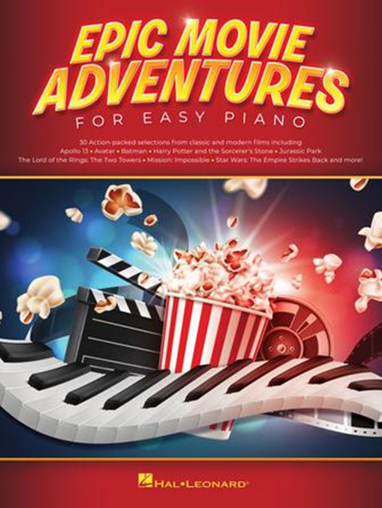 HAL LEONARD EPIC MOVIE ADVENTURES FOR EASY PIANO
