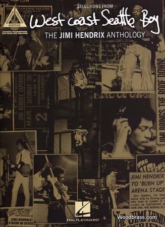 HAL LEONARD HENDRIX J - ANTHOLOGY WEST COAST SEATTLE BOY - TAB