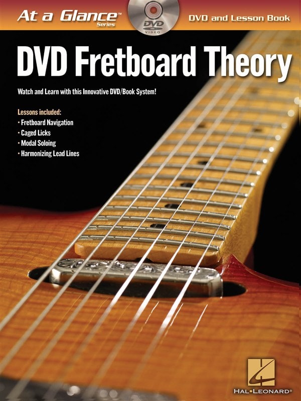 HAL LEONARD AT A GLANCE FRETBOARD THEORY + DVD - GUITAR