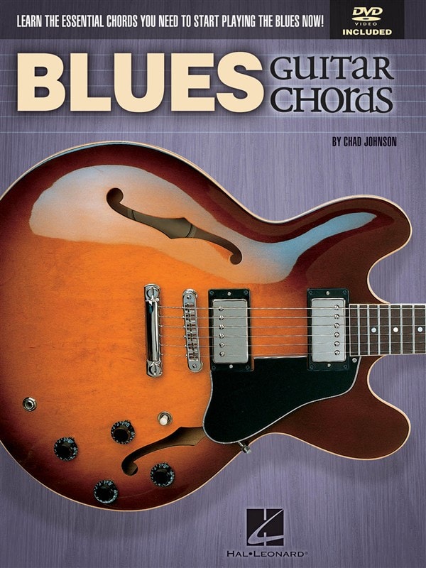 HAL LEONARD JOHNSON CHAD BLUES GUITAR CHORDS ESSENTIAL CHORDS + DVD - GUITAR