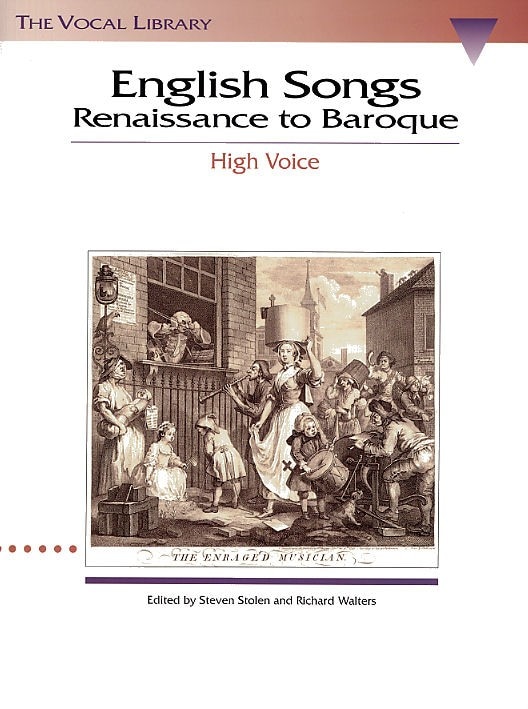 HAL LEONARD ENGLISH SONGS RENAISSANCE TO BAROQUE - HIGH VOICE