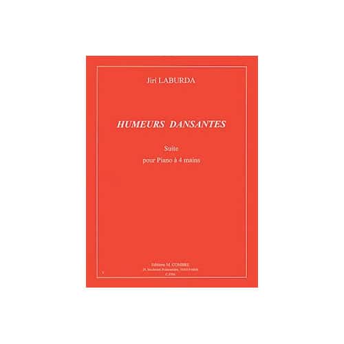 COMBRE LABURDA JIRI - HUMEURS DANSANTES (SUITE) - PIANO A 4 MAINS