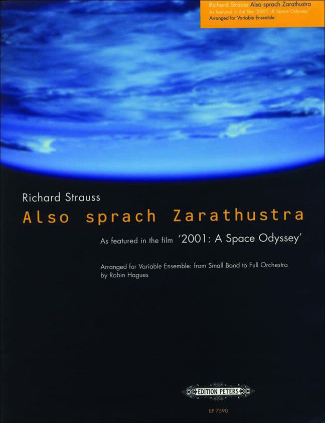 EDITION PETERS STRAUSS RICHARD - ALSO SPRACH ZARATHUSTRA (OPENING THEME) - SCHOOL ENSEMBLE