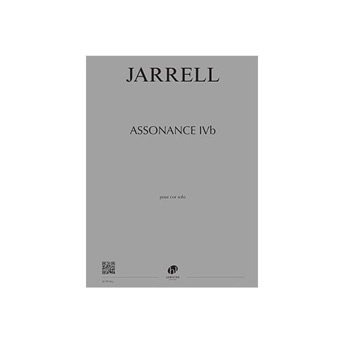 LEMOINE JARRELL M. - ASSONANCE IVB - COR