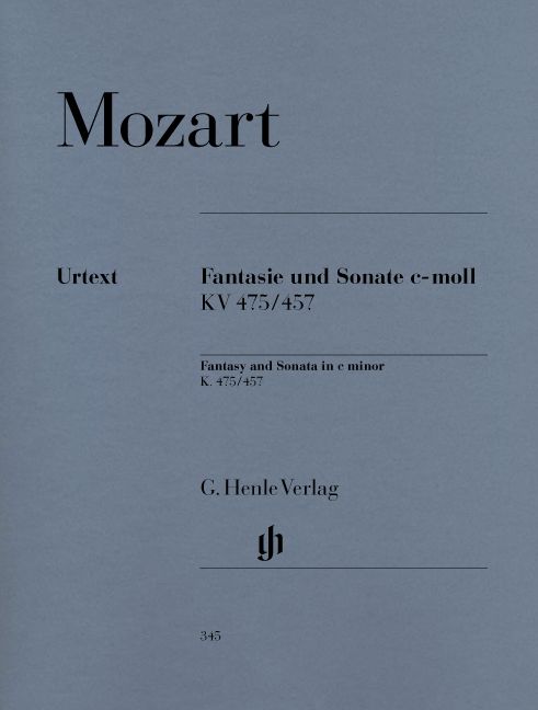 HENLE VERLAG MOZART W.A. - FANTASY AND SONATA C MINOR KV 475/457
