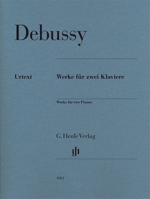 HENLE VERLAG DEBUSSY CLAUDE - WORKS FOR TWO PIANOS