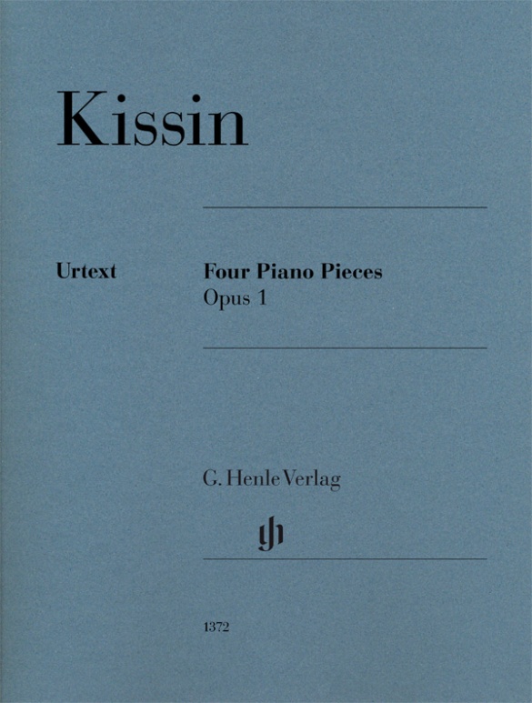 HENLE VERLAG KISSIN EVGENY - FOUR PIANO PIECES OPUS.1