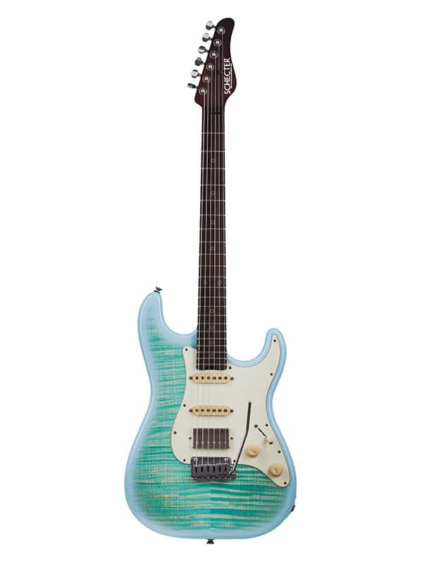 SCHECTER HSS WEMBLEY USA NICK JOHNSTON SIGNATURE ATOMIC ICE