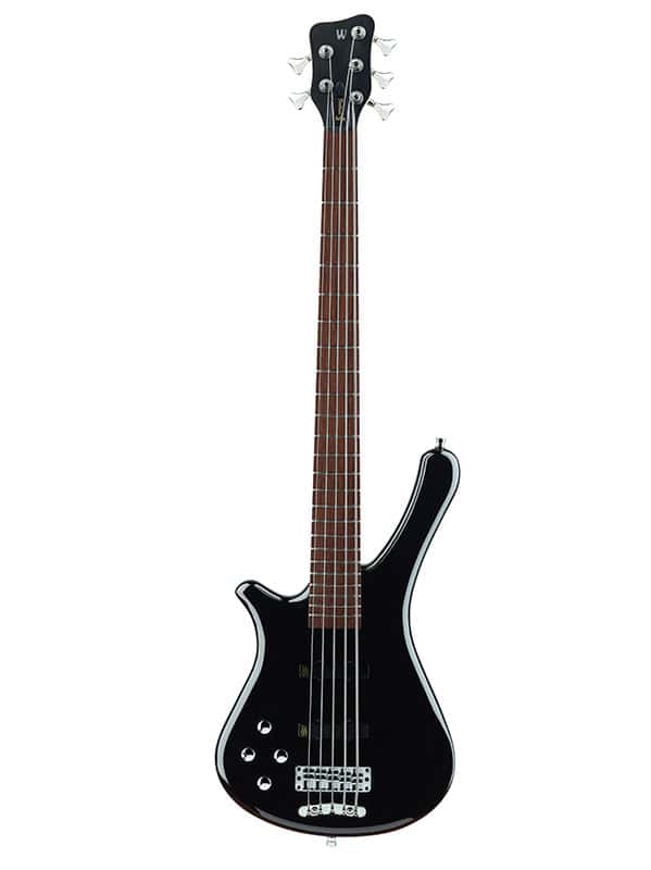 WARWICK BASS ROCKBASS FORTRESS 5, LH - SOLID BLACK