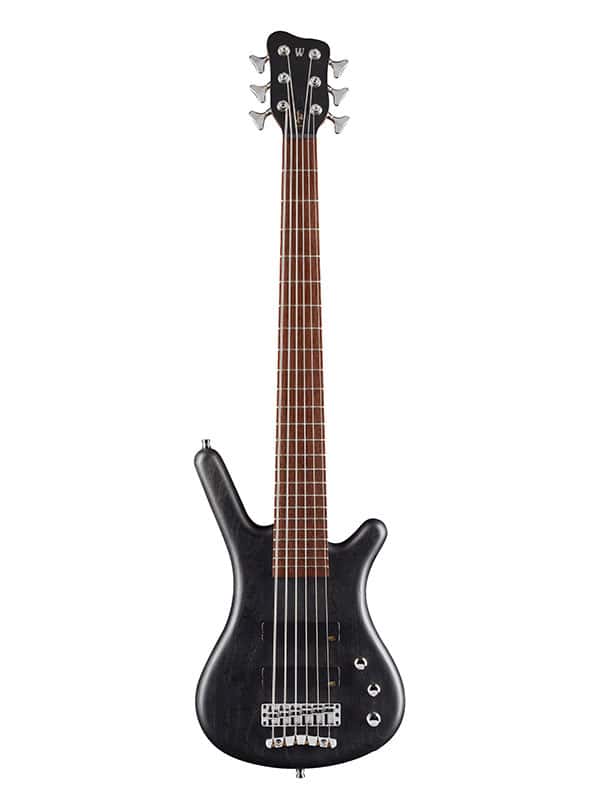 WARWICK BASS GPS CORVETTE ASH 6 ACTIVE - NIRVANA BLACK SATIN