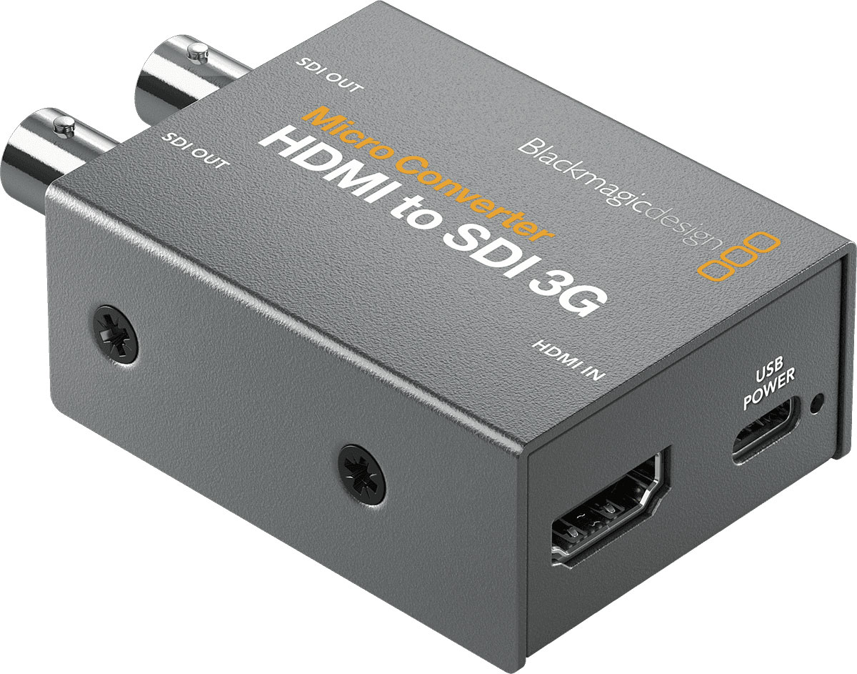 BLACKMAGIC DESIGN MICRO CONVERTER HDMI VERS SDI 3G PSU