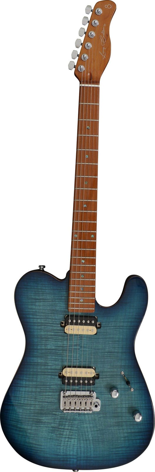 SIRE LARRY CARLTON T7 FM TBL TRANSPARENT BLUE