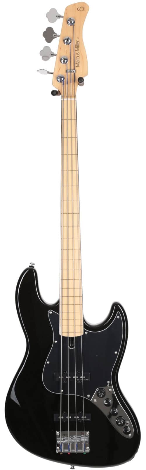 SIRE MARCUS MILLER V7 VINTAGE ALDER-4 FRETLESS BK BLACK