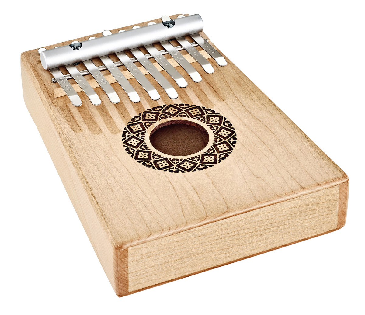 SONIC ENERGY MEINL SONIC ENERGY SOUND HOLE KALIMBA, 10 NOTES, MAPLE