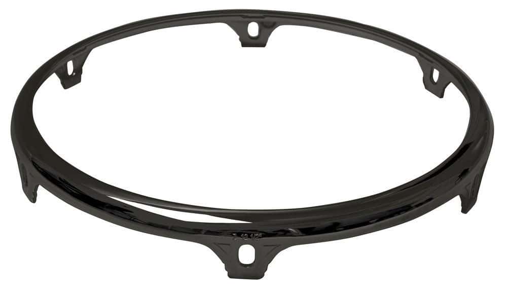 LP LATIN PERCUSSION HOOPS CONGA COMFORT CURVE II - Z SERIE (EXTENDED COLLAR) BLACK MIRROR 12 1-2