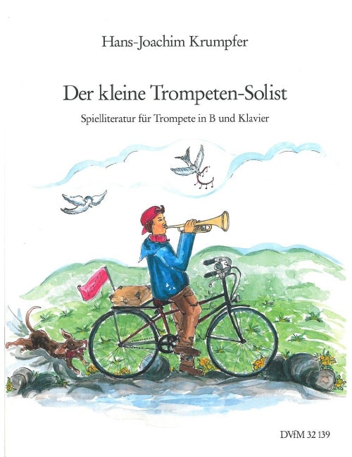 EDITION BREITKOPF KRUMPFER HANS-JOACHIM - DER KLEINE TROMPETEN-SOLIST - TRUMPET, PIANO