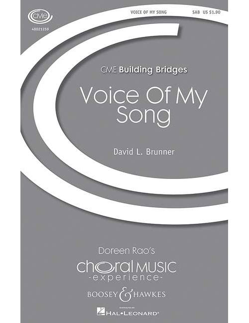 BOOSEY & HAWKES BRUNNER D. - VOICE OF MY SONG - VOIX