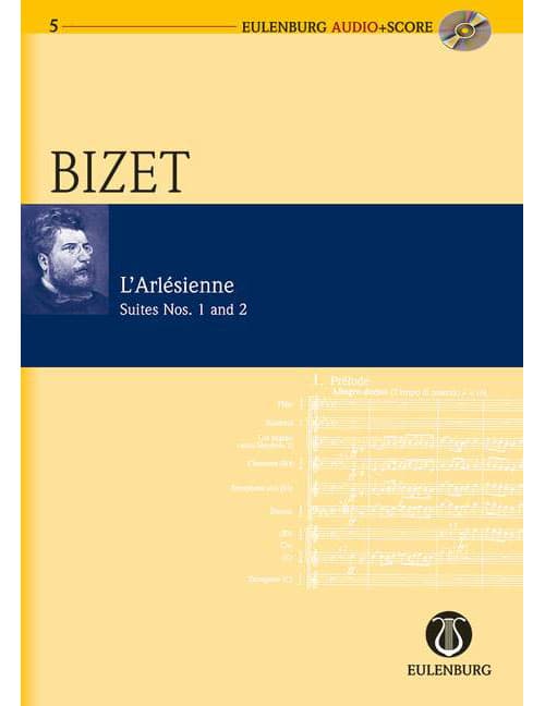 EULENBURG BIZET GEORGES - L'ARLESIENNE SUITE 1+2 - ORCHESTRA