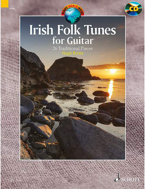 SCHOTT BURNS HUGH - IRISH FOLK TUNES FOR GUITAR - GUITAR