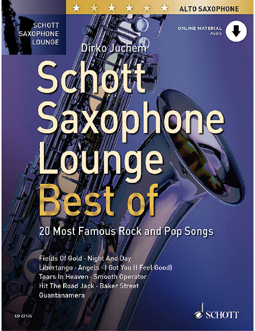 SCHOTT JUCHEM DIRKO - SCHOTT SAXOPHONE LOUNGE - BEST OF - SAXOPHONE ALTO & PIANO + ONLINE MATERIAL