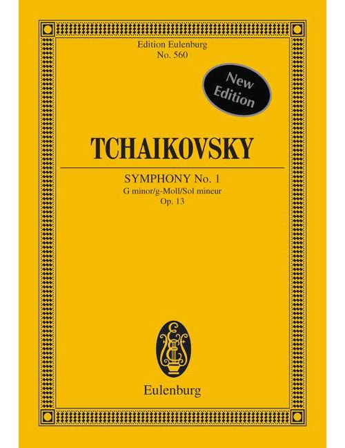 EULENBURG TCHAIKOVSKI P.I. - SYMPHONY NO 1 G MINOR OP 13 CW 21 - ORCHESTRA