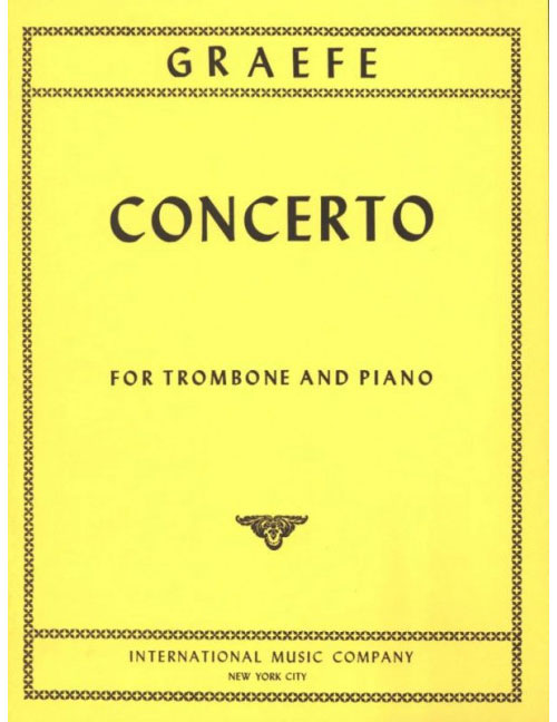 IMC GRAEFE FRIEDEBALD - CONCERTO TROMBONE & PIANO