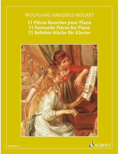 SCHOTT MOZART W.A. - THE MASTER OF PIANOS VOL. 4A - PIANO