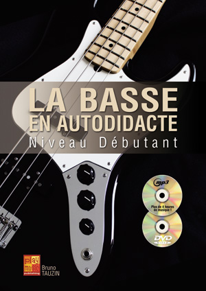 PLAY MUSIC PUBLISHING TAUZIN BRUNO - LA BASSE EN AUTODIDACTE - NIVEAU DEBUTANT + CD 