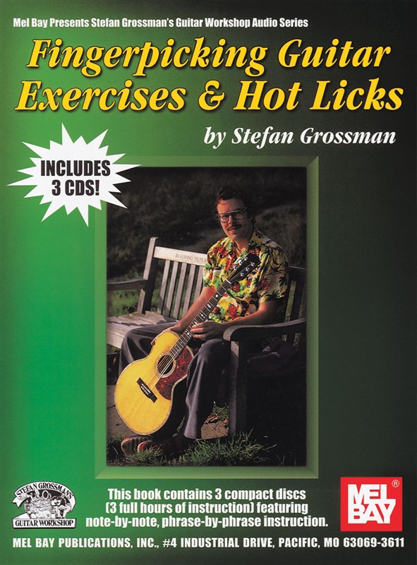 MUSIC SALES GROSSMAN STEFAN - FINGERPICKING GUITAR EXERCISES AND HOT LICKS - GUITAR