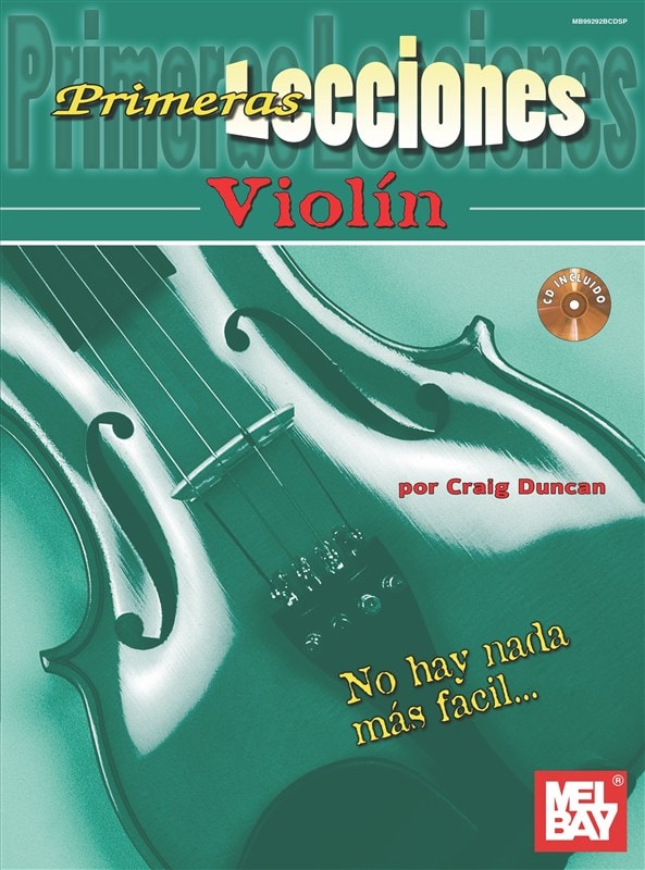 MEL BAY DUNCAN CRAIG - FIRST LESSONS VIOLIN - SPANISH - VIOLIN