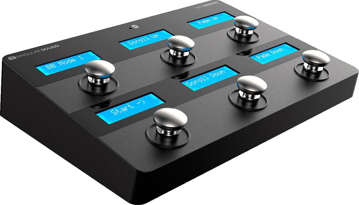 SINGULAR SOUND MIDI MAESTRO CONTROL PEDALS